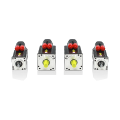 Motor servo voltan rendah 63/75/100/115/165/215mm